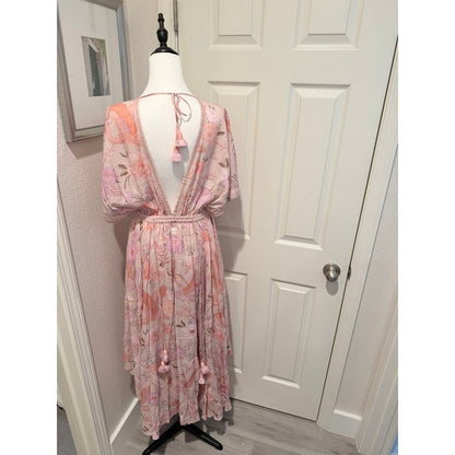 Strawberry Paris Seychelles Floral Maxi Dress