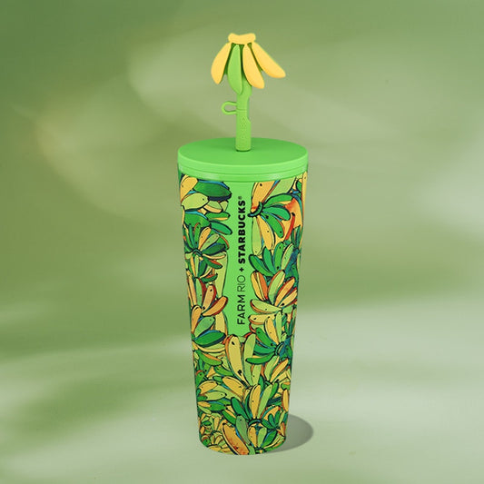 Starbucks + FARM Rio Board Banana 24oz Cold Cup
