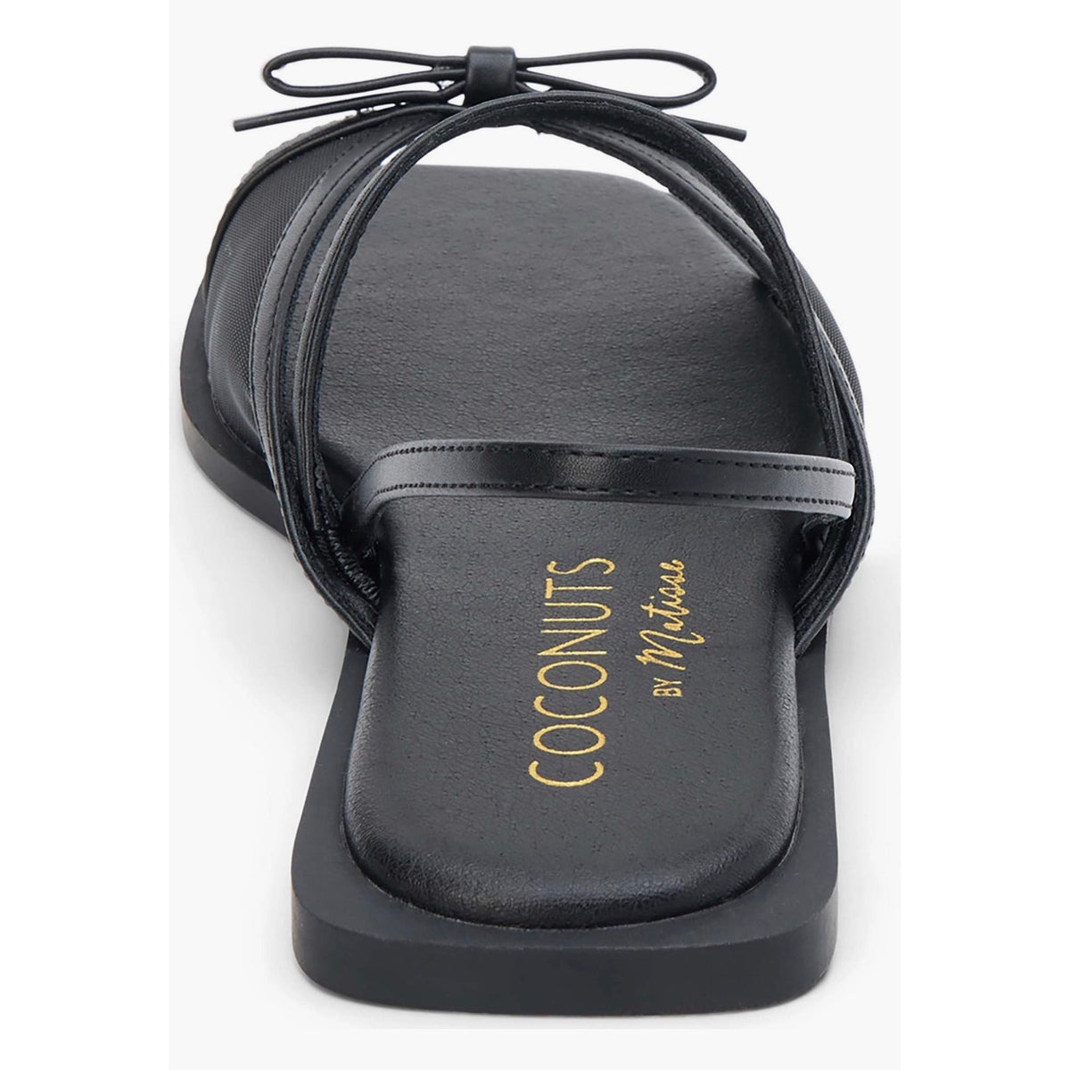 Coconuts by Matisse Tropea Sligback Sandal in Black