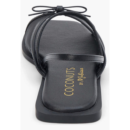 Coconuts by Matisse Tropea Sligback Sandal in Black