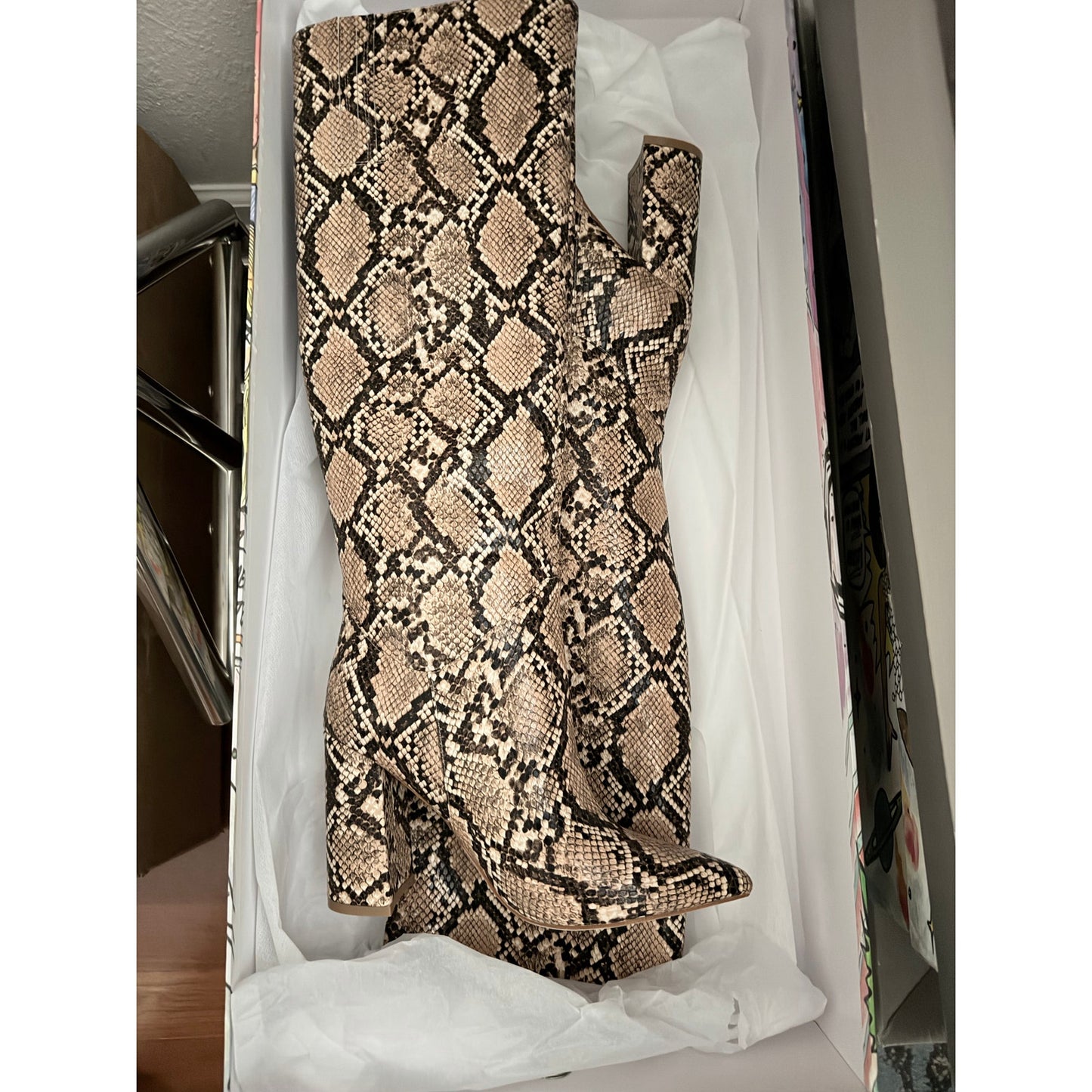 Jeffrey Campbell Siren Knee-High Boots