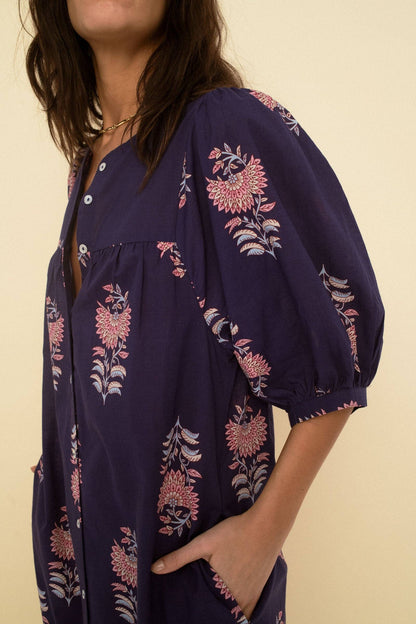 Sofia Dress Blue