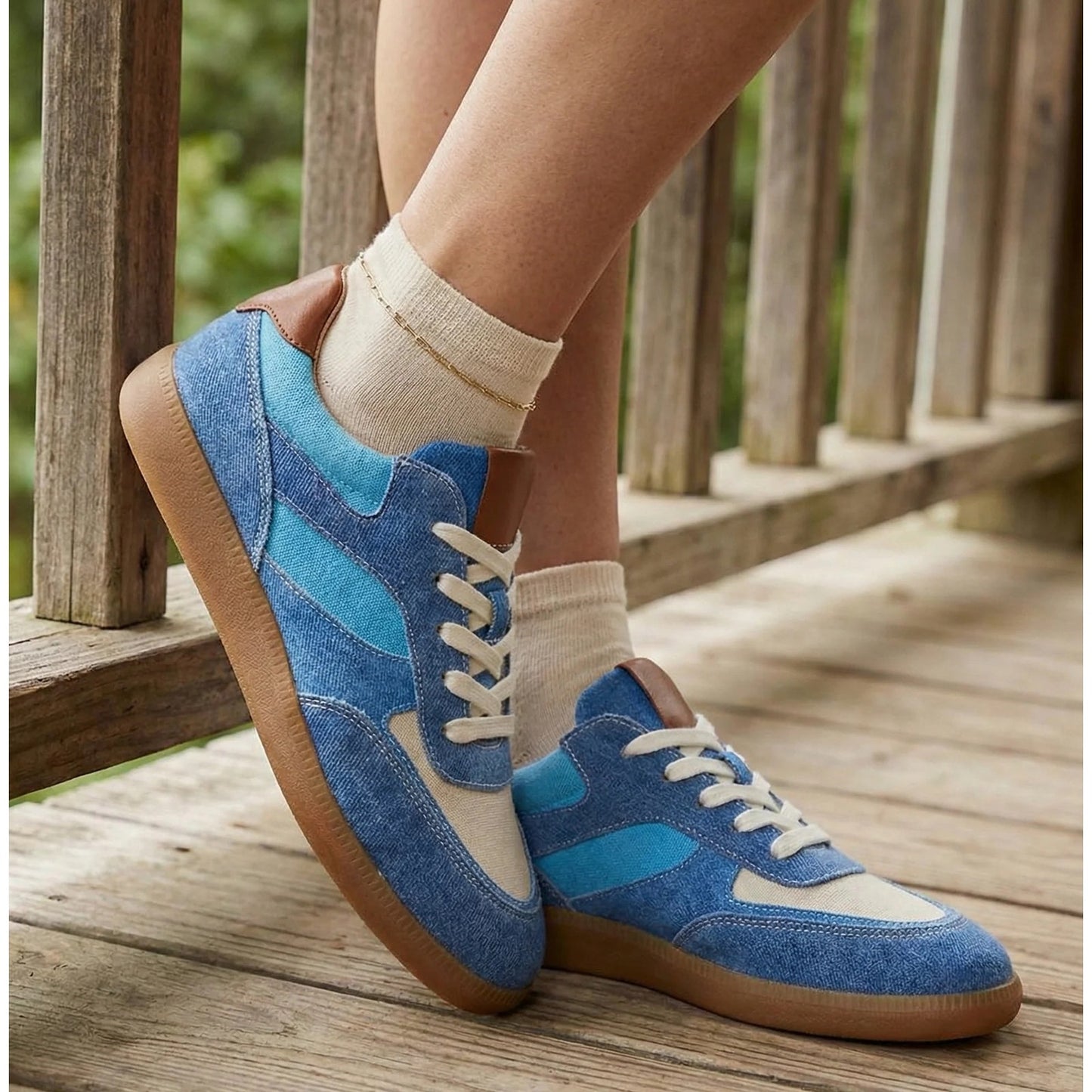 ERIC MICHAEL EMMA WOMEN'S SNEAKER in Denim