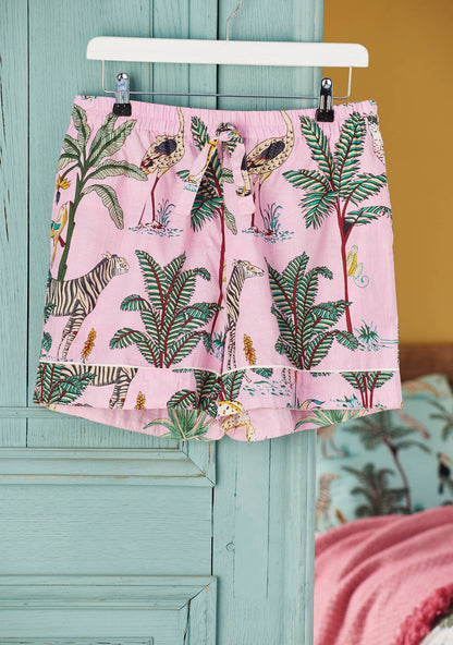 Namaste Jungle Print Short Pajamas