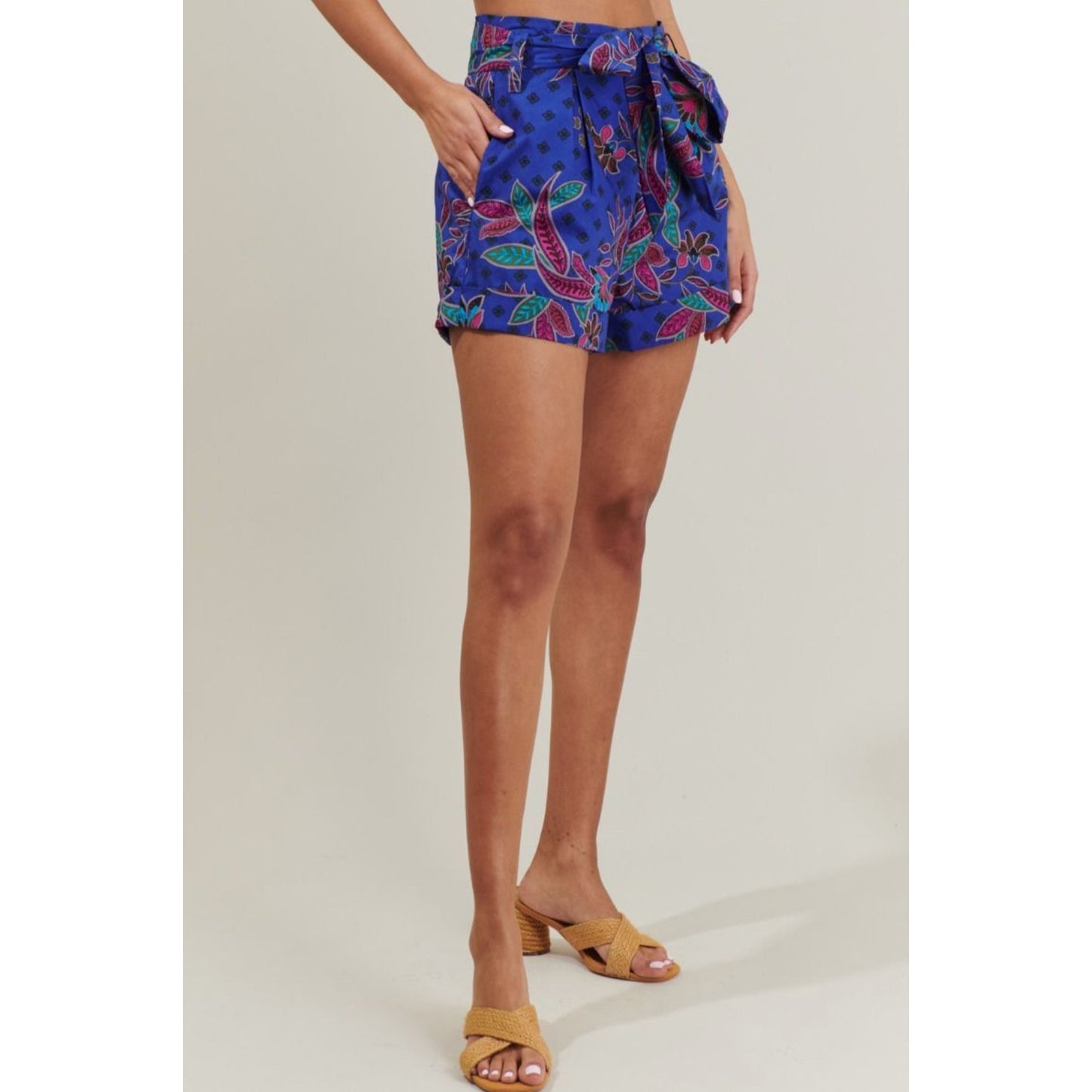SugarLips Rayanne Indigo Zaferia Bermuda Shorts