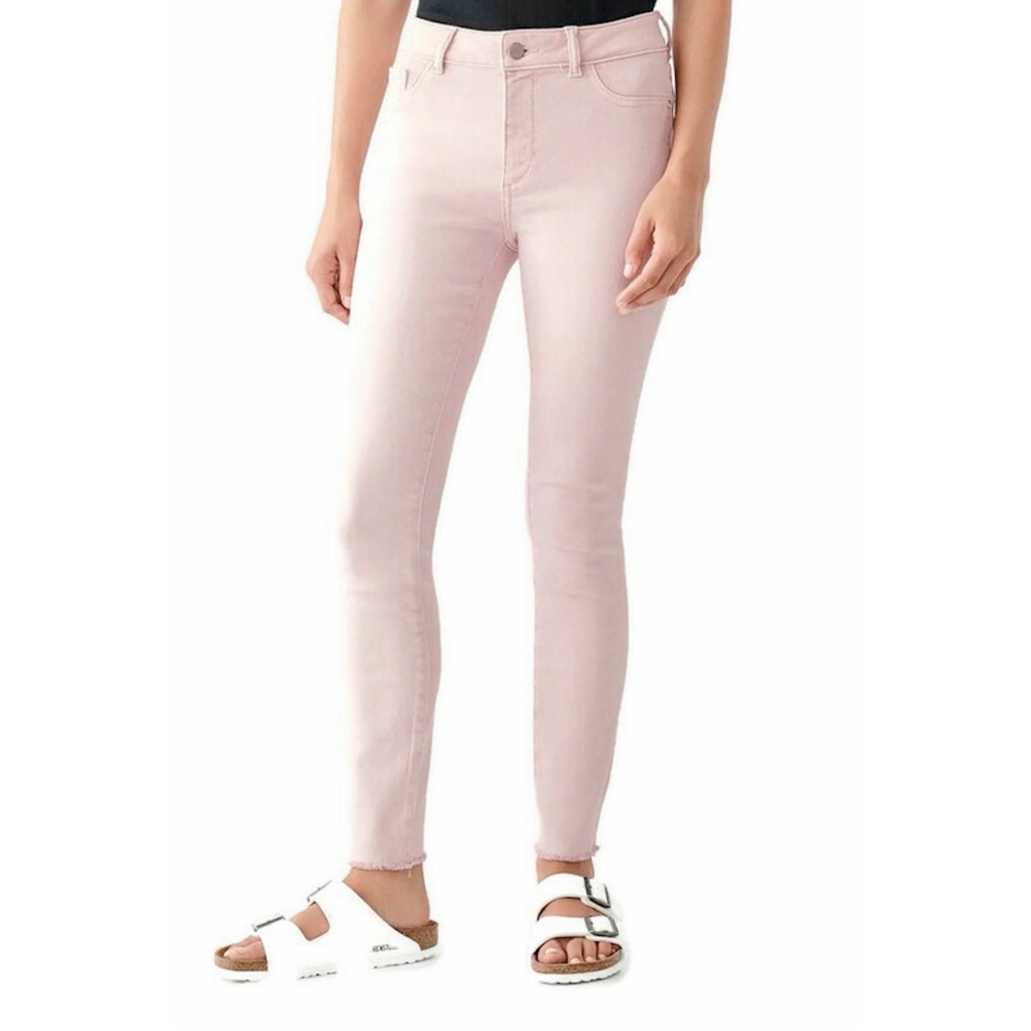 DL1961 Women's Florence Skinny Mid Rise Instasculpt Ankle Jeans