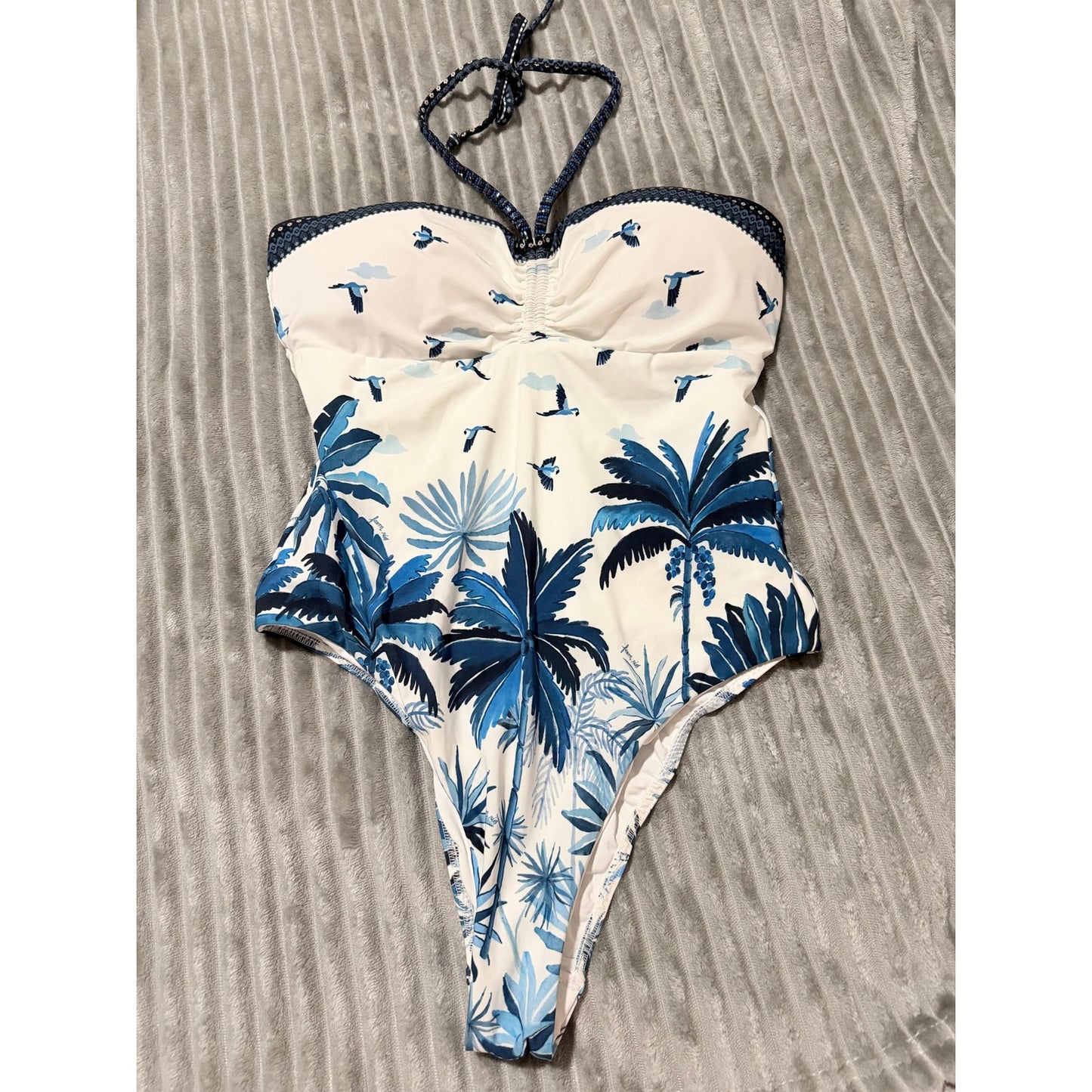 Farm Rio Dream Sky One-Piece Swimsuit