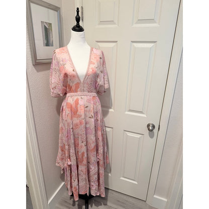 Strawberry Paris Seychelles Floral Maxi Dress