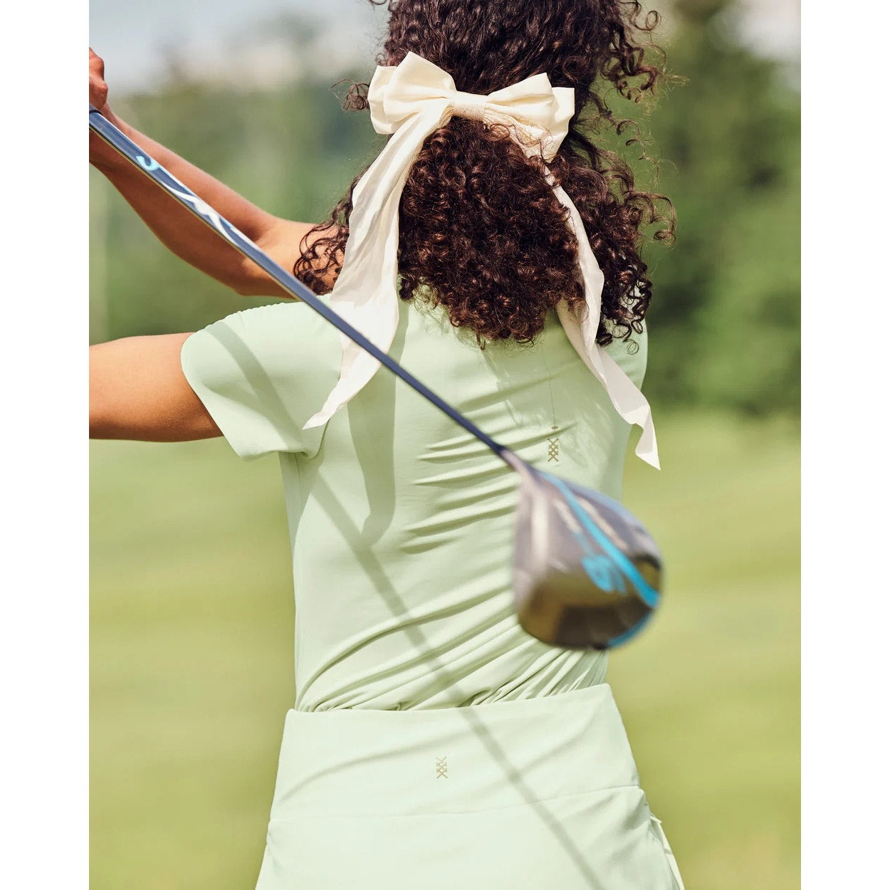 Rhone Lime Zest Course to Court Polo