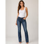 Hudson Beth Mid-Rise Baby Bootcut Jeans - Size 32