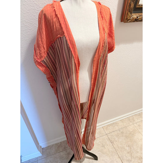 POL Clothing Orange Duster