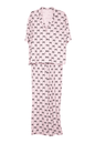 Katydid Black & Pink Mini Coquette Bows Pajama Pants Set