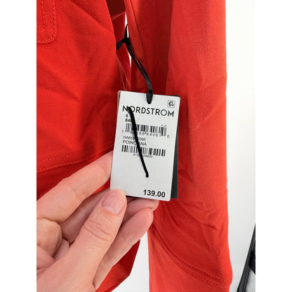 Halogen Button Front Orange Jacket