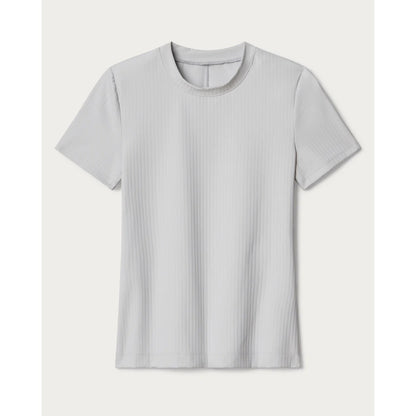 Rhone Grey Mist Modern Rib Tee