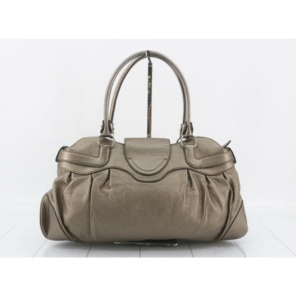 Salvatore Ferragamo Golden Gancini Shoulder Bag