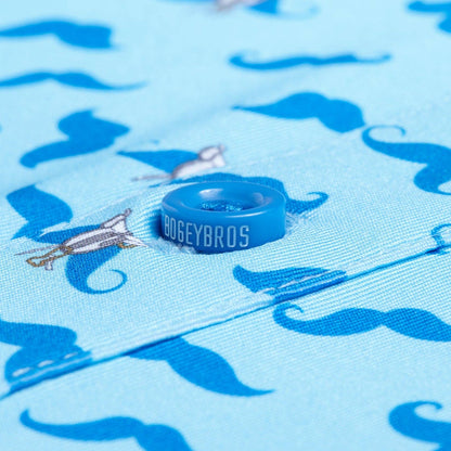 Bogey Bros Golf Co - Mustache Ride - Polo