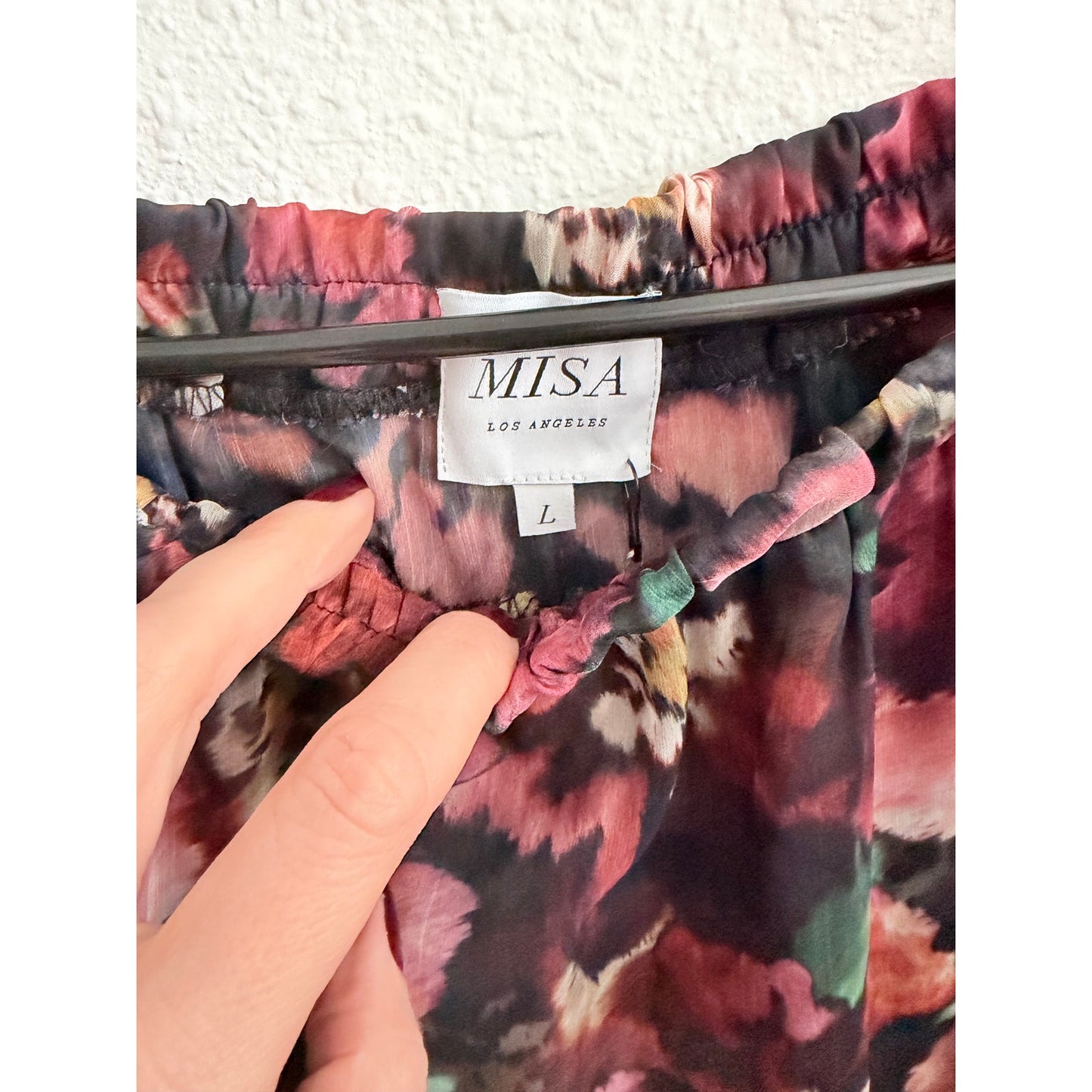 Misa Los Angeles Maxi Floral Tiered Skirt