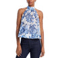 Cinq á Sept Coastal Bouquet Rashan Top - Size S