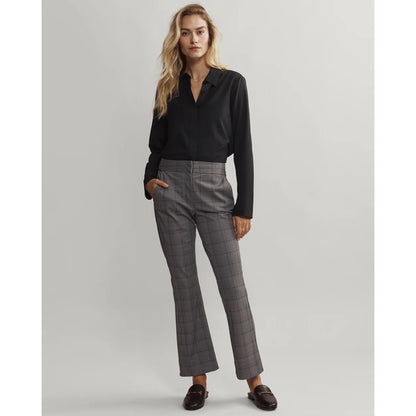 Rhone Black Mirage Button Up