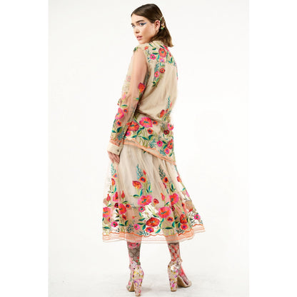Aratta Vintage Tulips Skirt