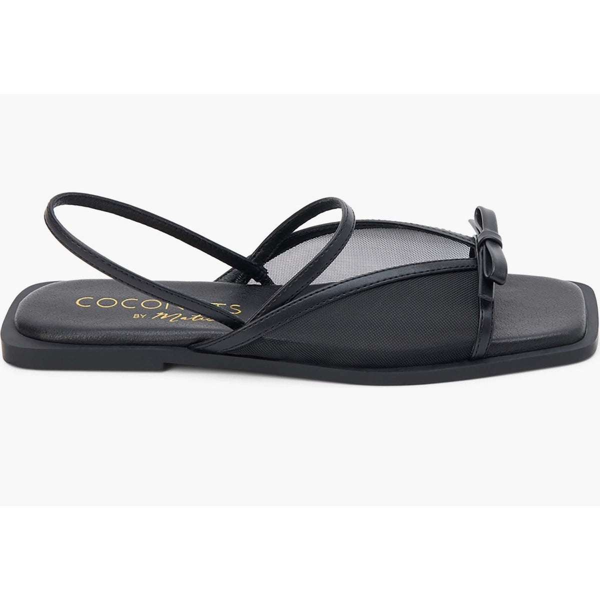 Coconuts by Matisse Tropea Sligback Sandal in Black