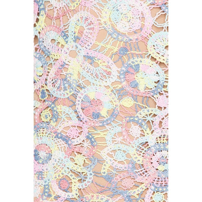 Elliatt Rue Crocheted Multi-Colored Top
