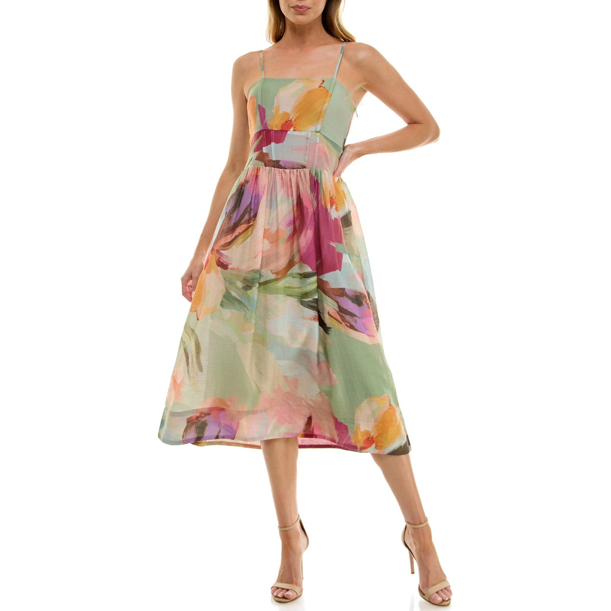 Socialite Cami Seamed Maxi Sundress