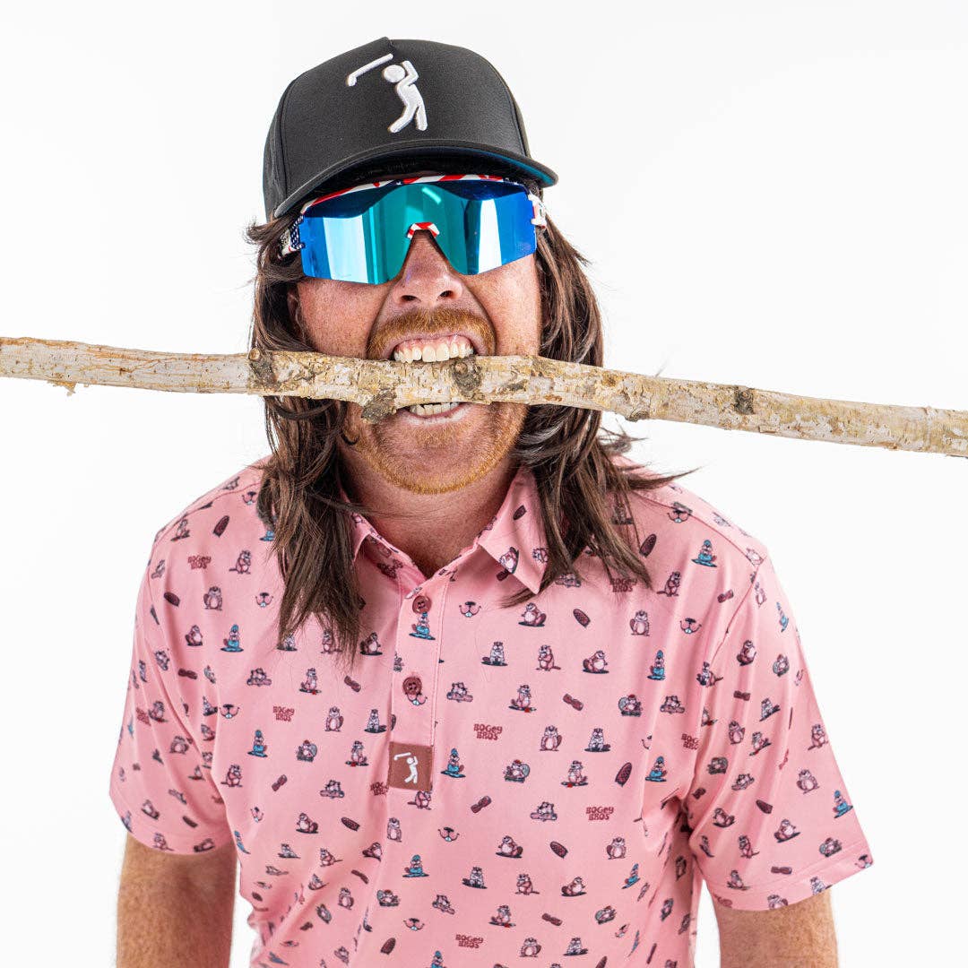 Bogey Bros Golf Co - Dam Beavers - Polo