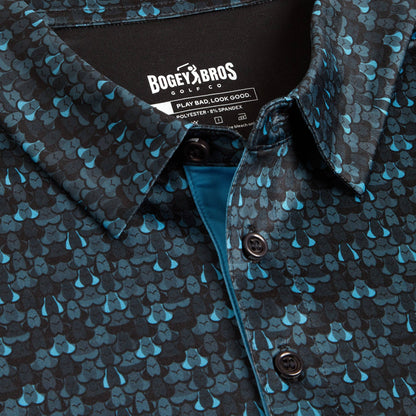 Bogey Bros Golf Co - Eyes Up Here - Zapped - Polo