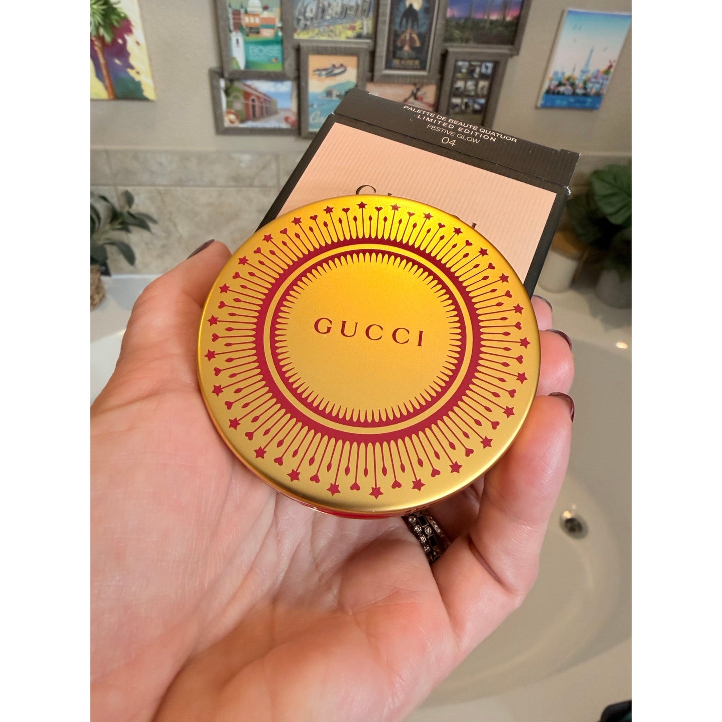 GUCCI Eye Shadow Limited Edition Palette - Festive Glow