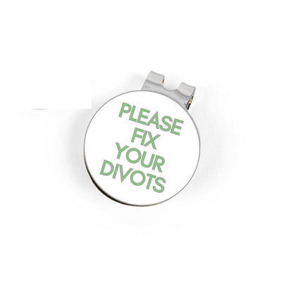 Birdie Girl Golf - Don't Be D Golf Ball Marker with Hat Clip