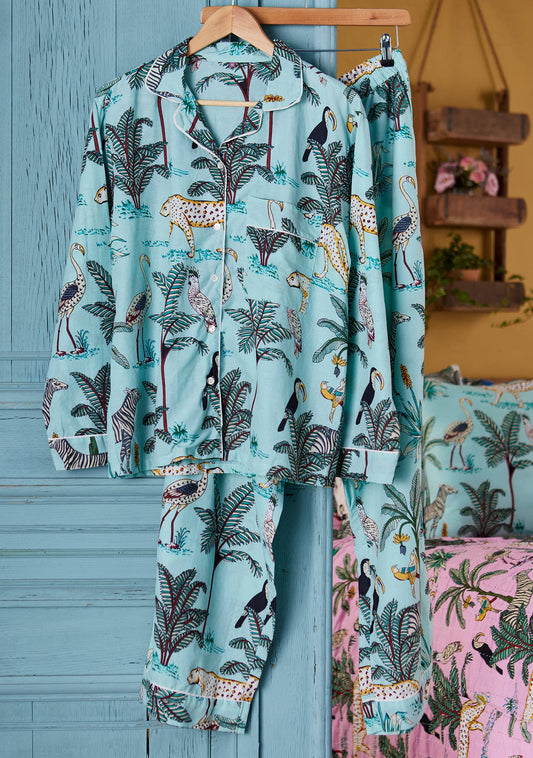 Namaste Jungle Print Pajamas