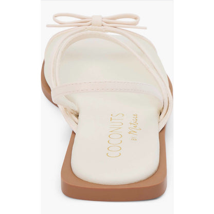 Coconuts by Matisse Tropea Sligback Sandal in Ivory