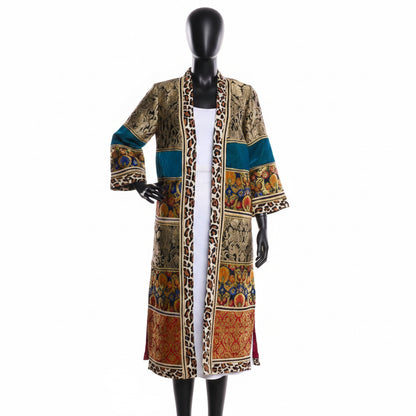 Alice + Olivia Lynn Patchwork Kimono in Multi