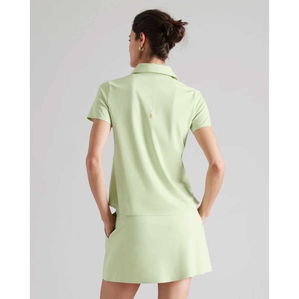 Rhone Lime Zest Course to Court Polo