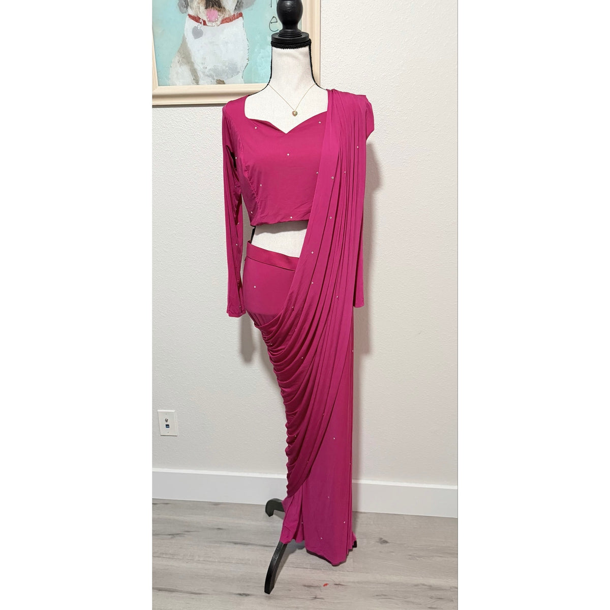 Holi Chic 5 Second Sari ™ Pink