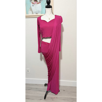 Holi Chic 5 Second Sari ™ Pink