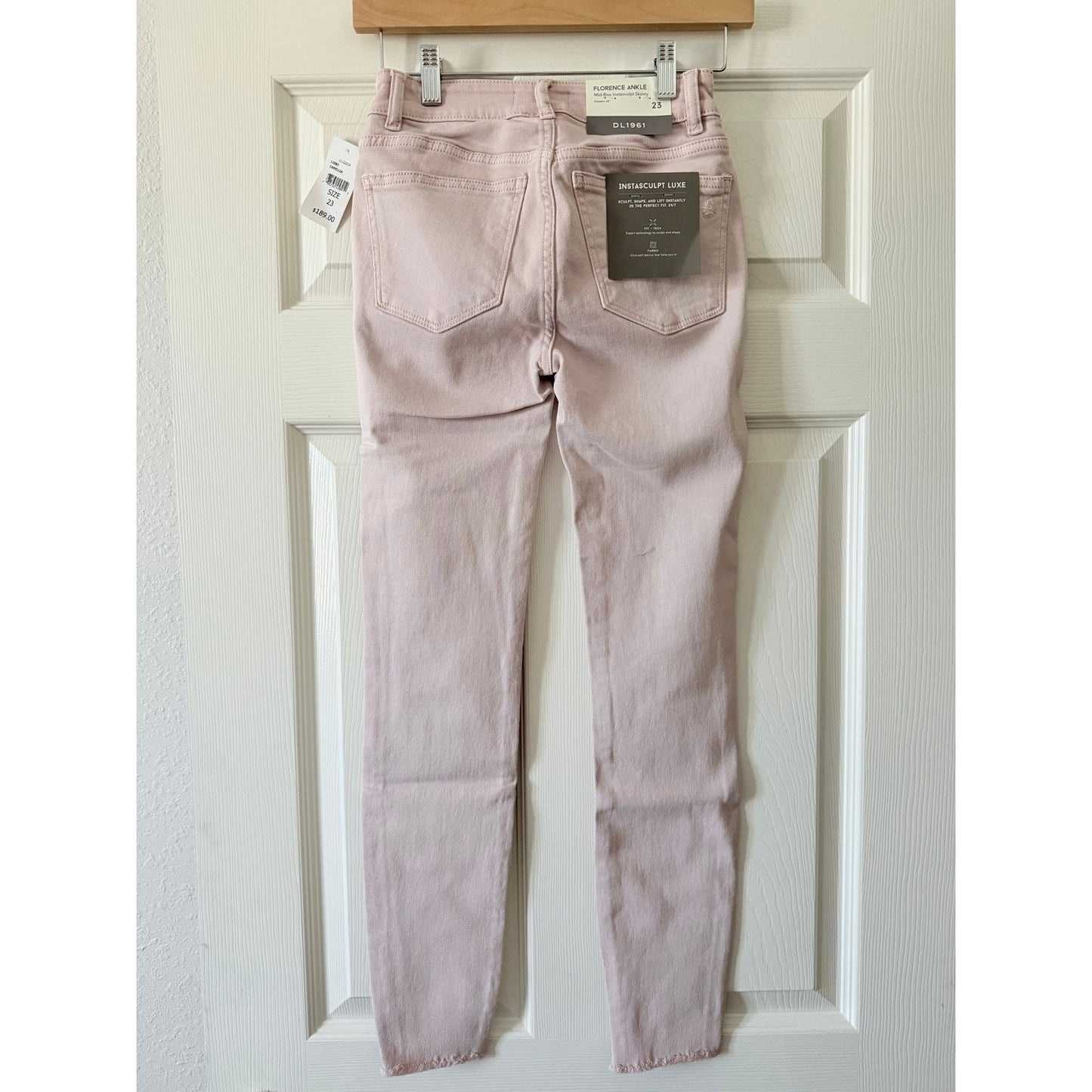 DL1961 Women's Florence Skinny Mid Rise Instasculpt Ankle Jeans
