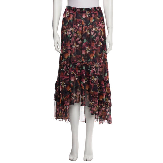 Misa Los Angeles Maxi Floral Tiered Skirt
