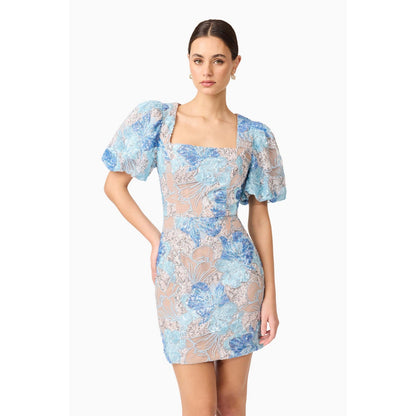 Elliatt Leoni Puff Sleeve Mini Dress