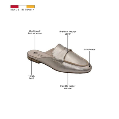 ERIC MICHAEL QUINN WOMEN'S SANDAL in Gold