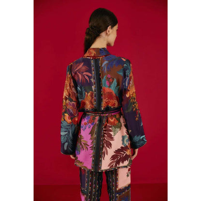 Farm Rio Flower Scarves Robe