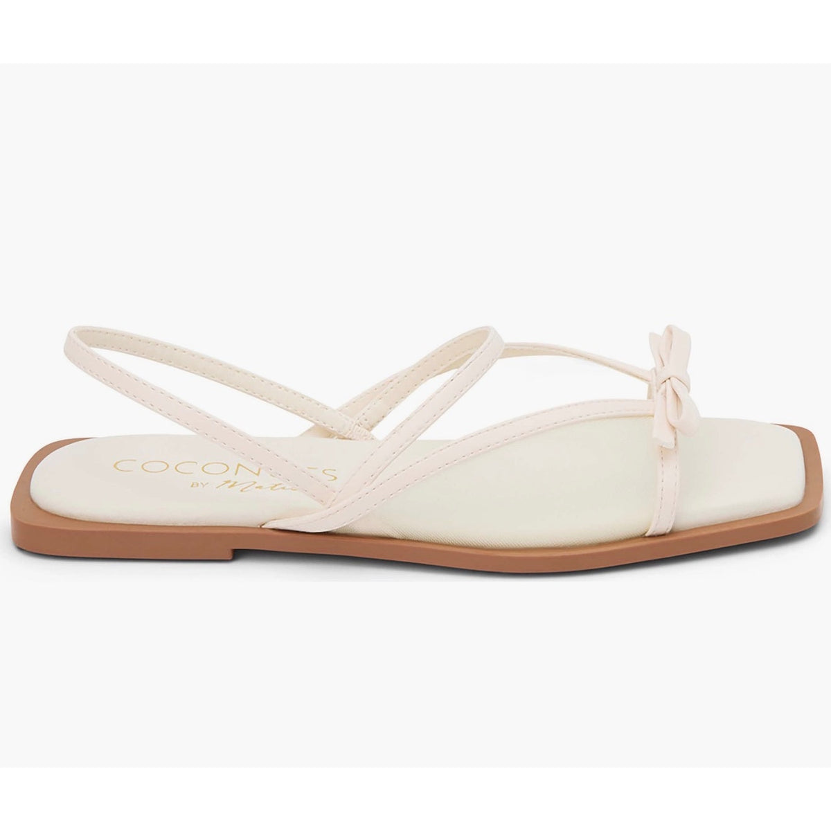 Coconuts by Matisse Tropea Sligback Sandal in Ivory