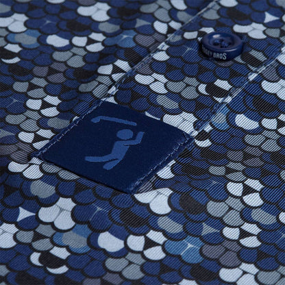 Bogey Bros Golf Co - Whale Tail - Navy - Polo