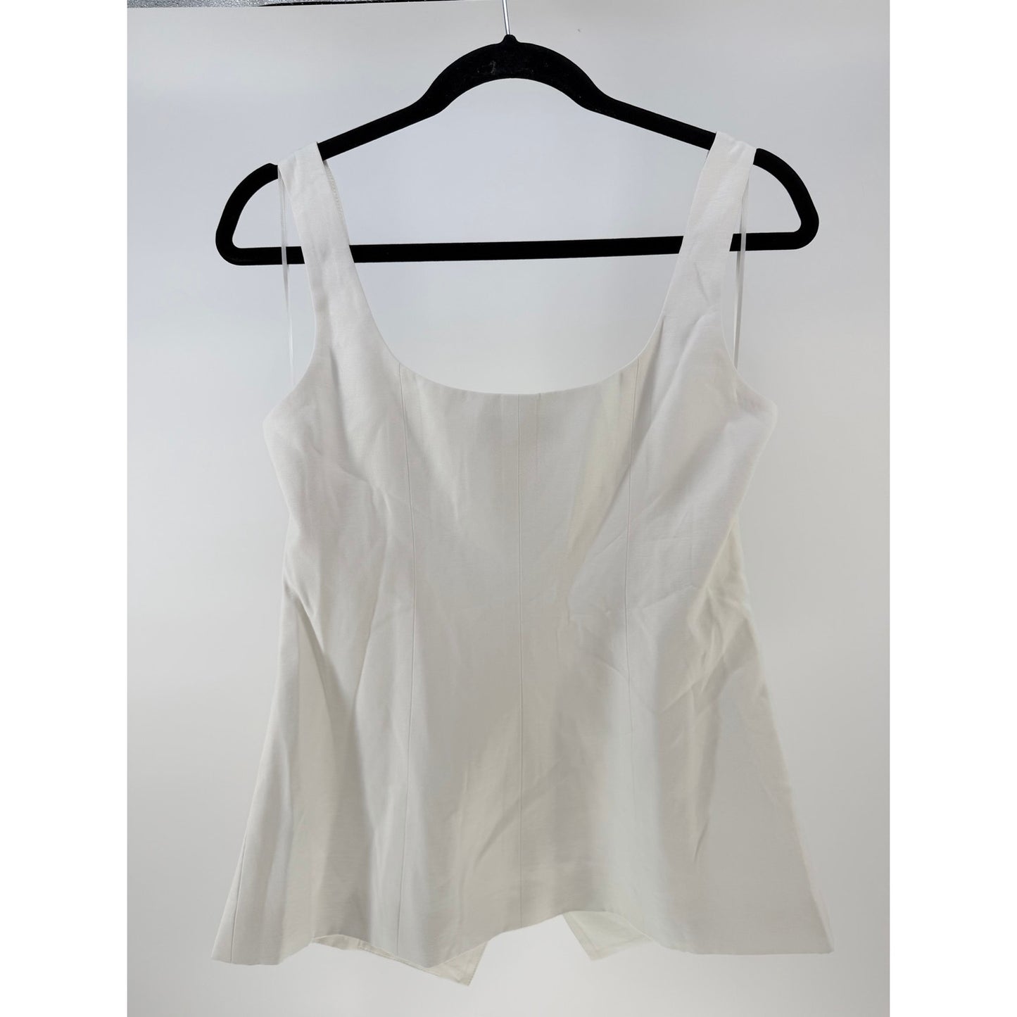 Wayf Ivory Button-Up Vest