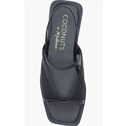 Coconuts by Matisse Tropea Sligback Sandal in Black