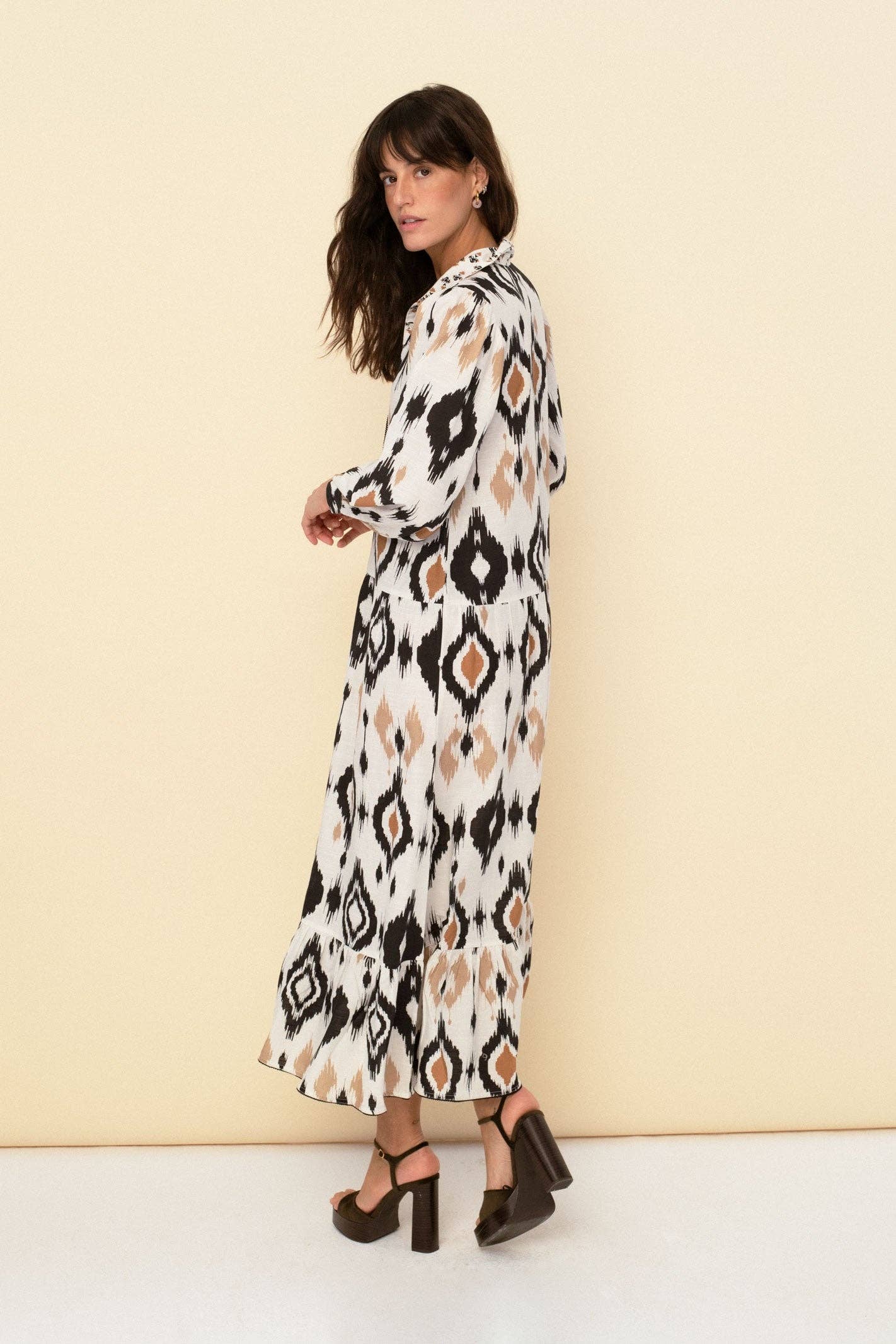 Carmen Ecru Dress