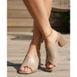 ERIC MICHAEL CROSBY WOMEN'S SANDAL in Taupe