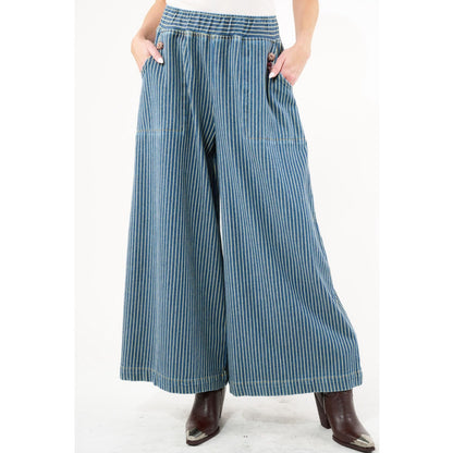 Aratta Alaina Stripped Denim Pants