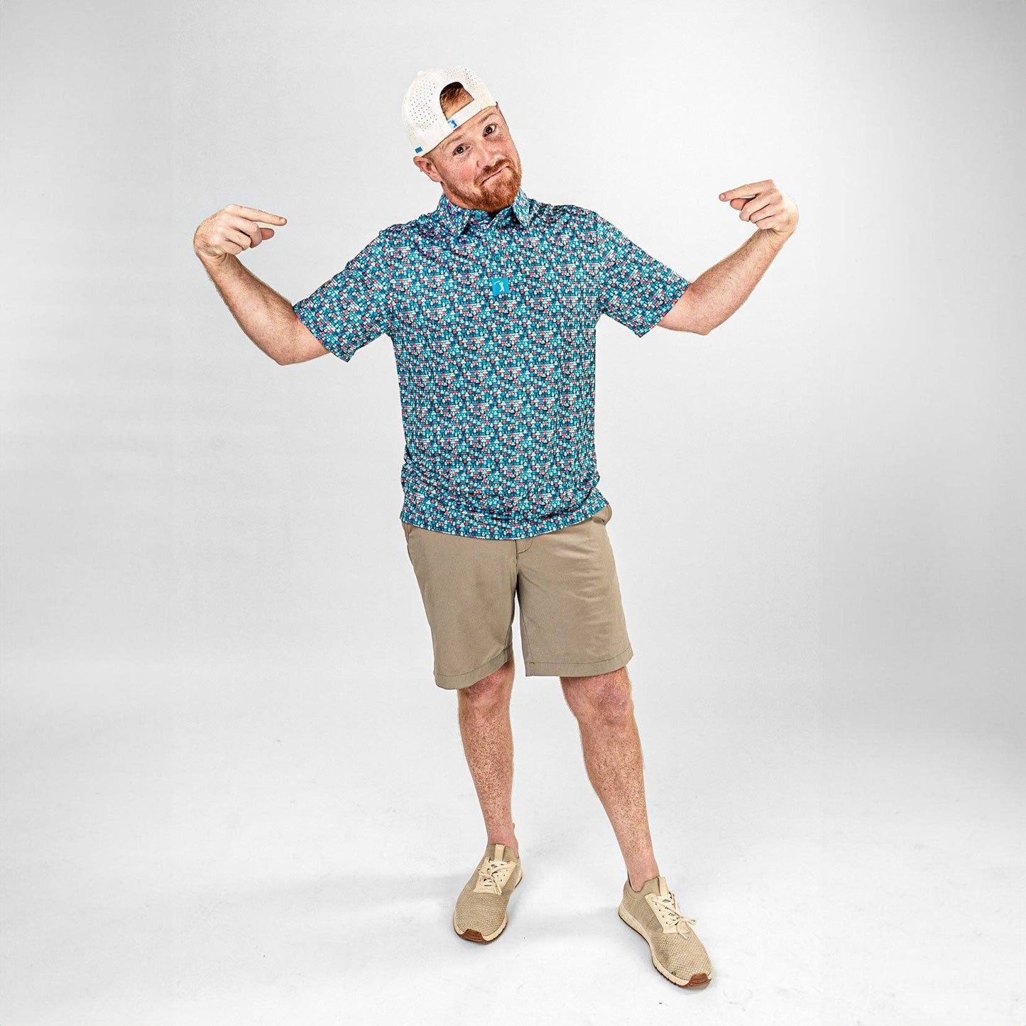 Bogey Bros Golf Co - Eyes Up Here - The 305 - Polo